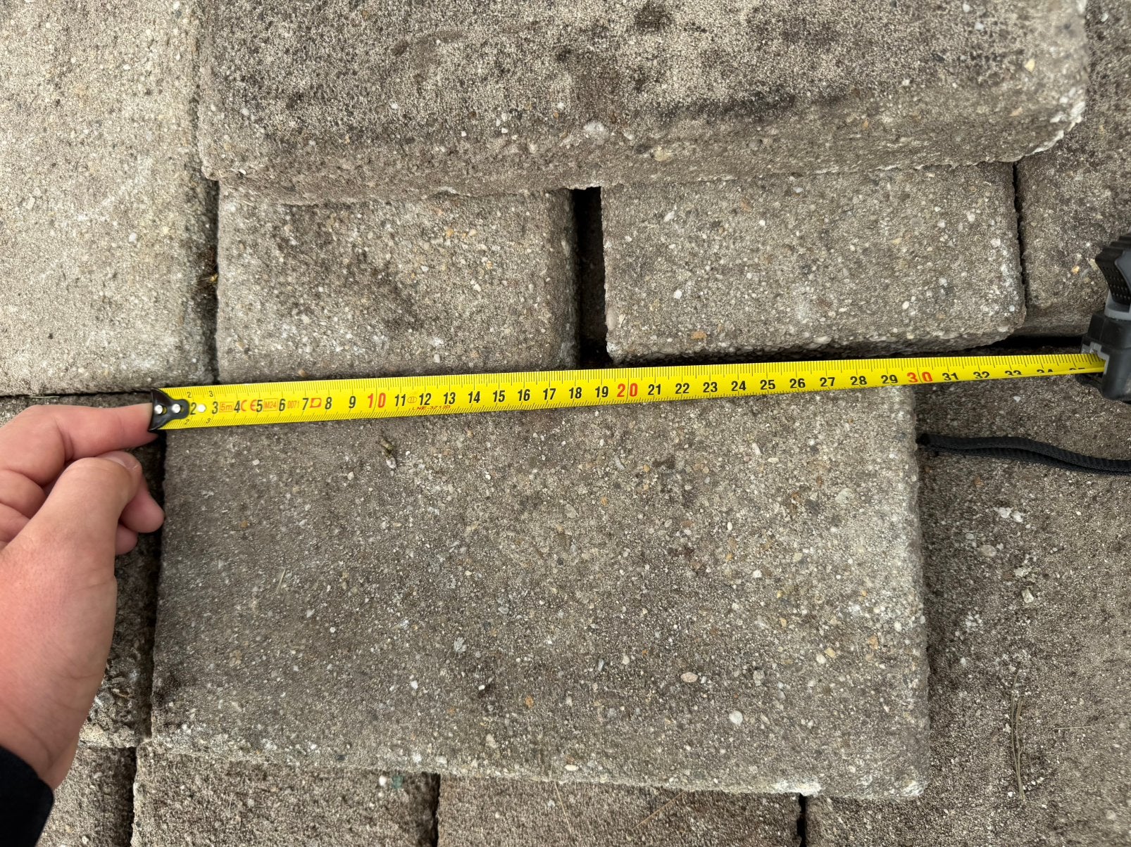 Diverse maten betontegels, Doe-het-zelf en Verbouw, Tegels, Ophalen, Overige materialen, Minder dan 20 cm, Zo goed als nieuw