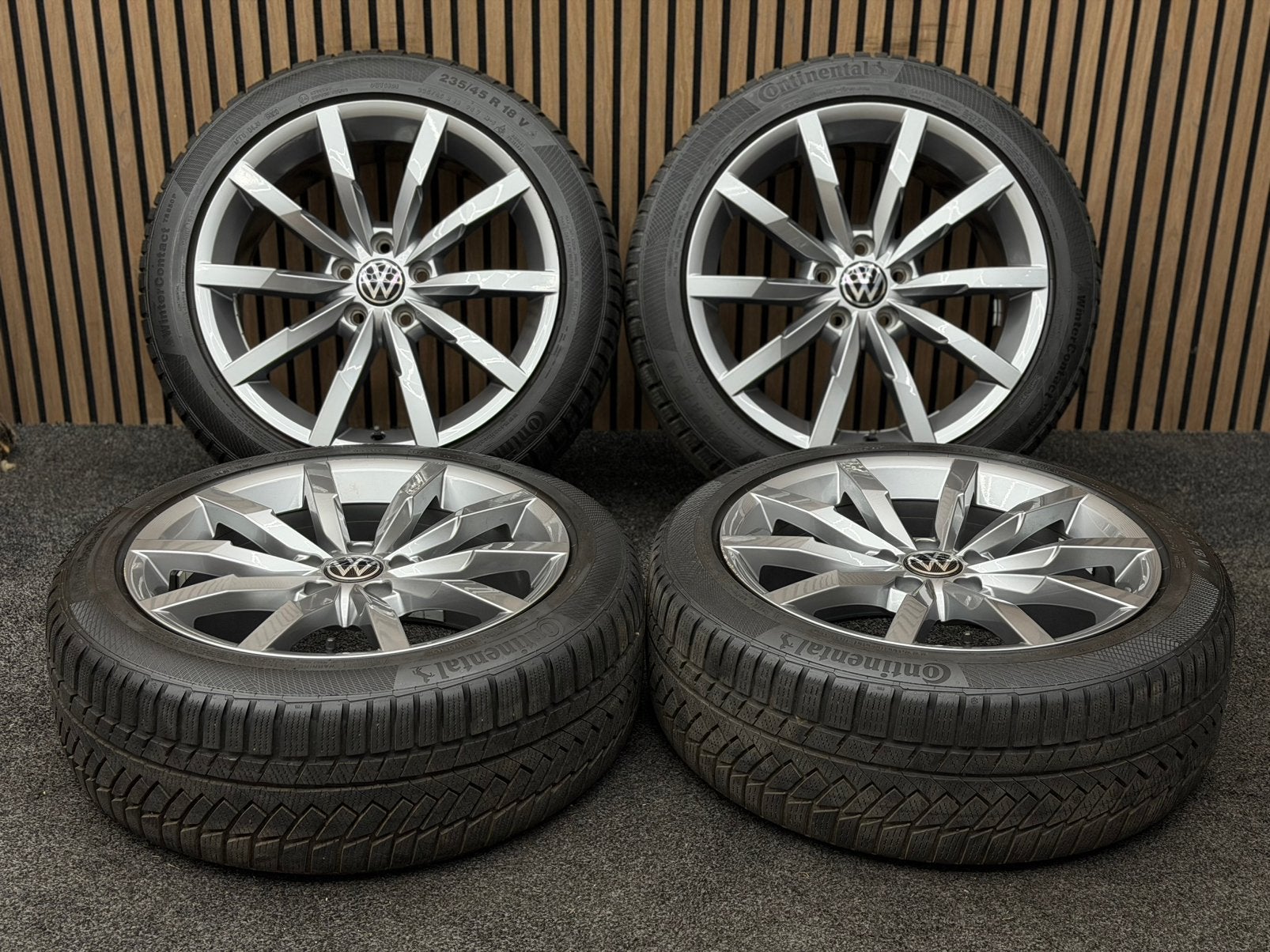 Originele 18 inch VW Passat B8 Monterey 5x112 Continental, Auto-onderdelen, Banden en Velgen, Ophalen, 18 inch, ., Banden en Velgen
