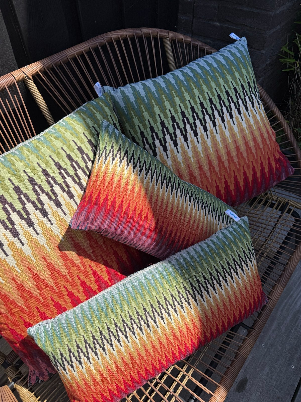 Sluiz Ibiza kussens - Nieuwstaat heel tof! Bohemian, Ophalen, Overige merken, Meerkleurig, Met print