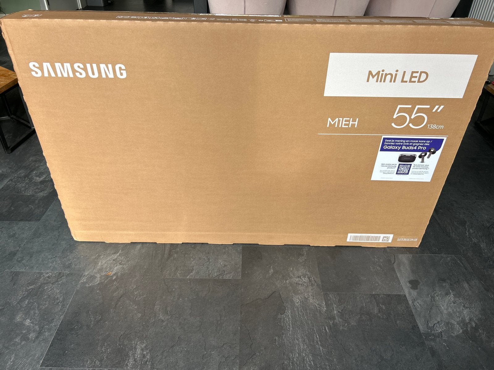Samsung Mini LED 55 inch Smart TV - Nieuw in doos, Ophalen, LED, 50 Hz, Nieuw