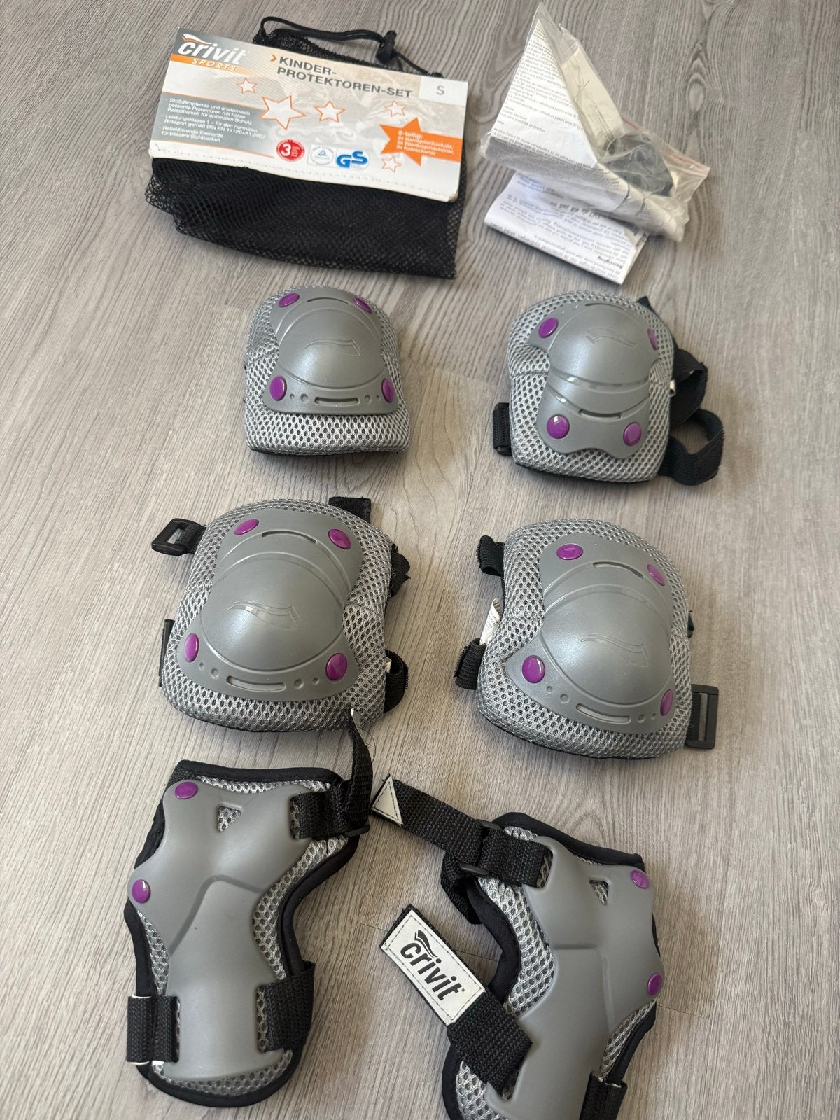 Kinderbeschermingsset voor roller skaten - Maat S, Ophalen of Verzenden, Zo goed als nieuw, Kinderen