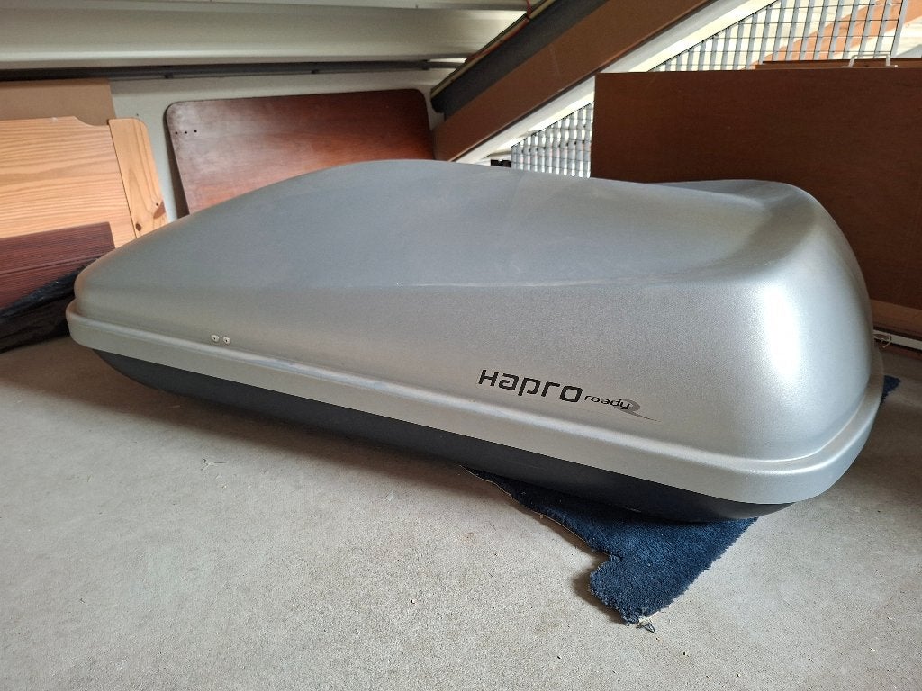 Hapro dakkoffer, Ophalen, Zo goed als nieuw