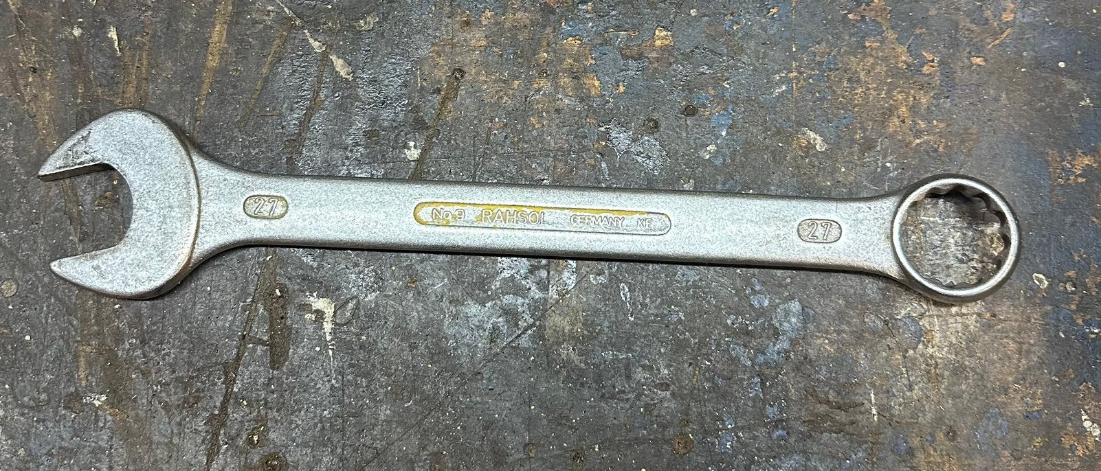 Ring/steeksleutel 27, Ophalen of Verzenden, Zo goed als nieuw