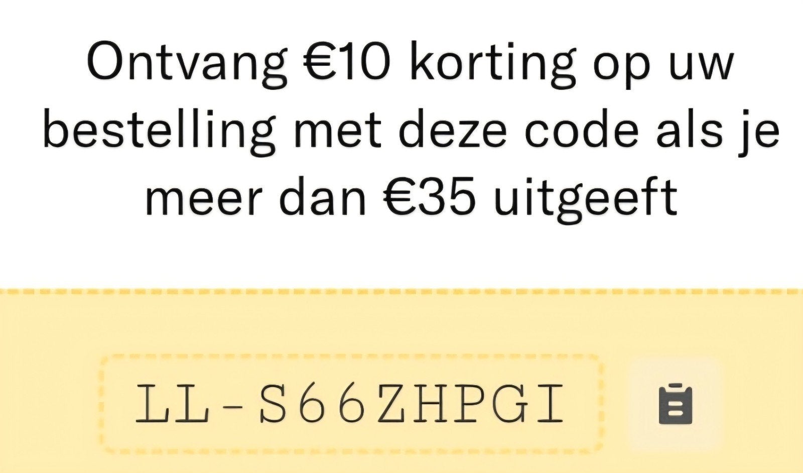 Korting Waterdrop met code LL-S66ZHPGI, Tickets en Kaartjes, Eén persoon, Kortingsbon