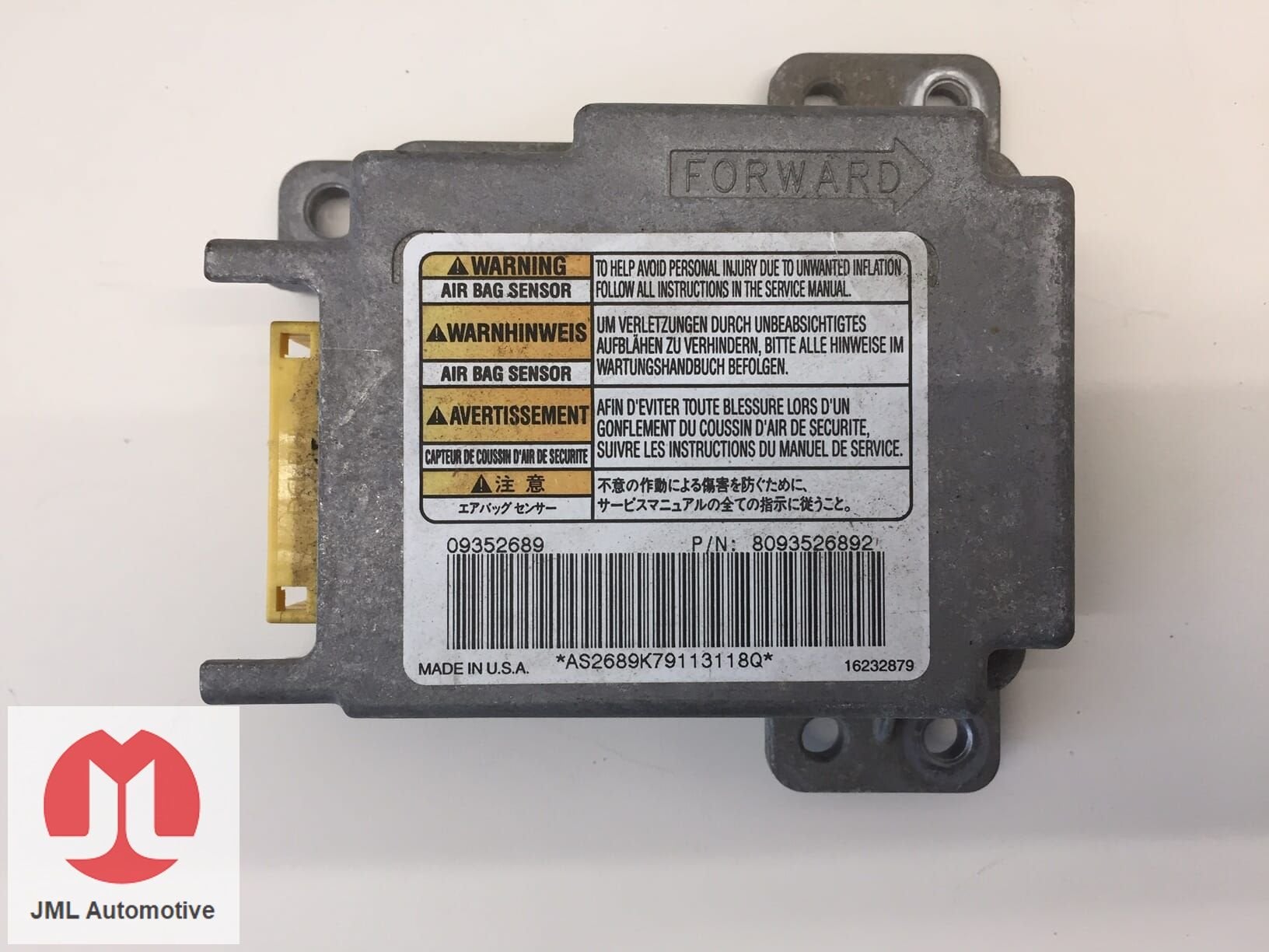 AIRBAG MODULE COMPUTER OPEL FRONTERA B, Gebruikt, -, -, Ophalen of Verzenden