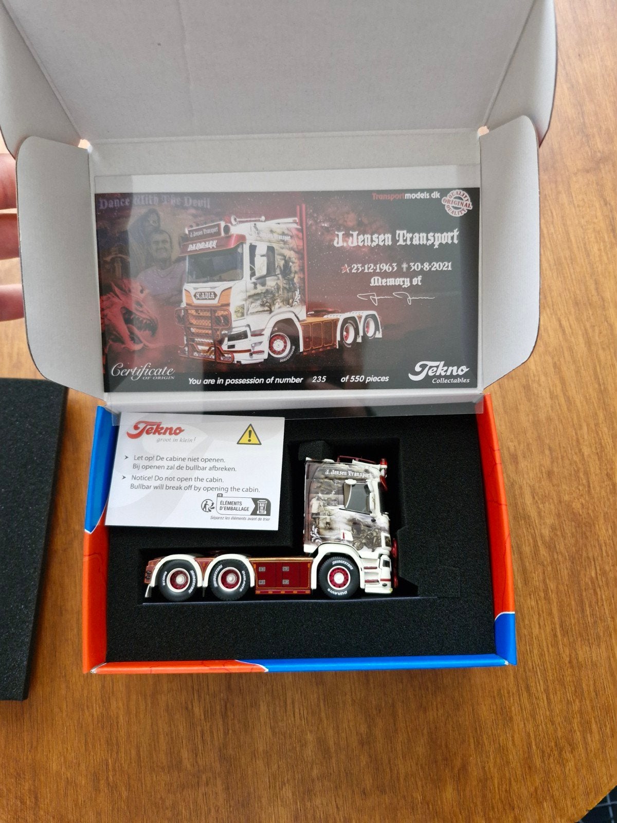 tekno J. Jensen transport, Ophalen of Verzenden, Nieuw, Bus of Vrachtwagen, Tekno
