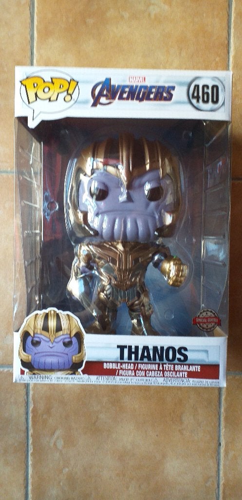 Marvel the avengers thanos 10 inch exclusive funko pop, Ophalen of Verzenden, Nieuw