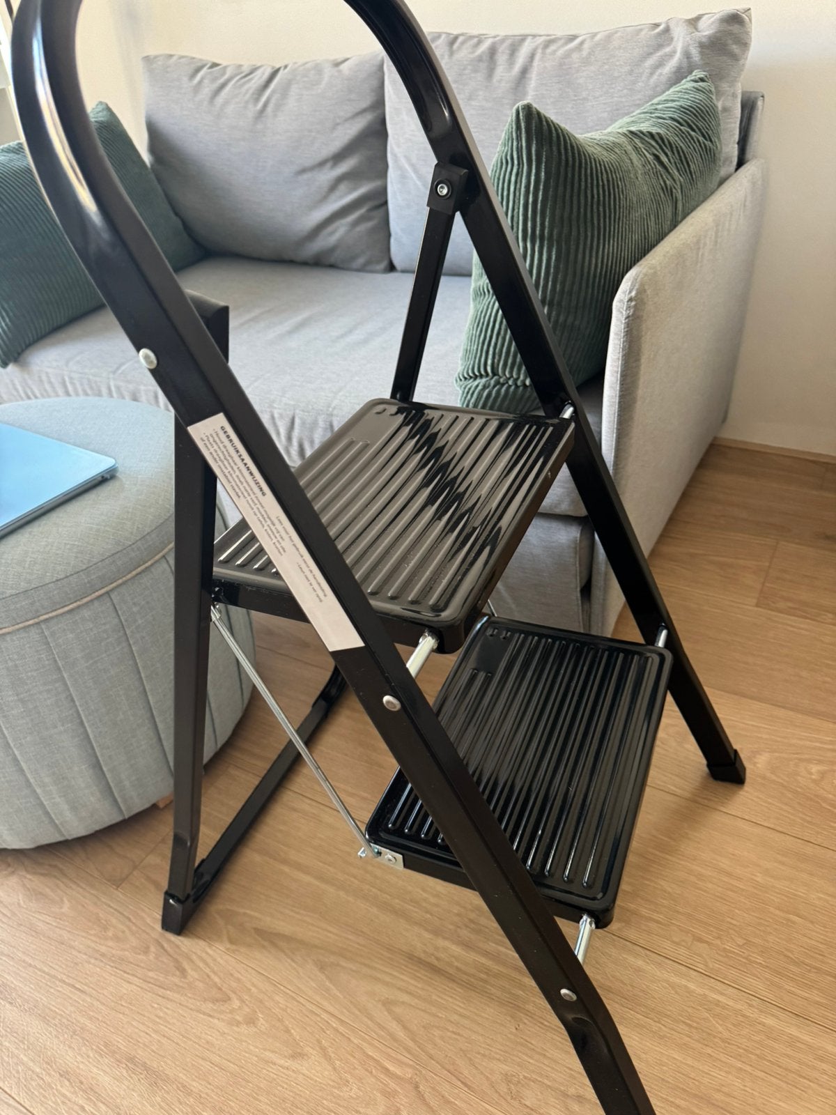 Opvouwbare trapladder / folding step ladder, Huis en Inrichting, Ophalen, Zo goed als nieuw