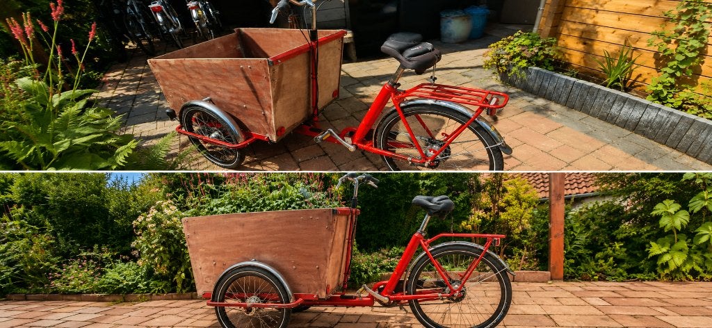 Robuuste   bakfiets - Ideaal voor gezin/goederen, Fietsen en Brommers, Fietsen | Bakfietsen, Gebruikt, 4 kinderen of meer, Ophalen of Verzenden