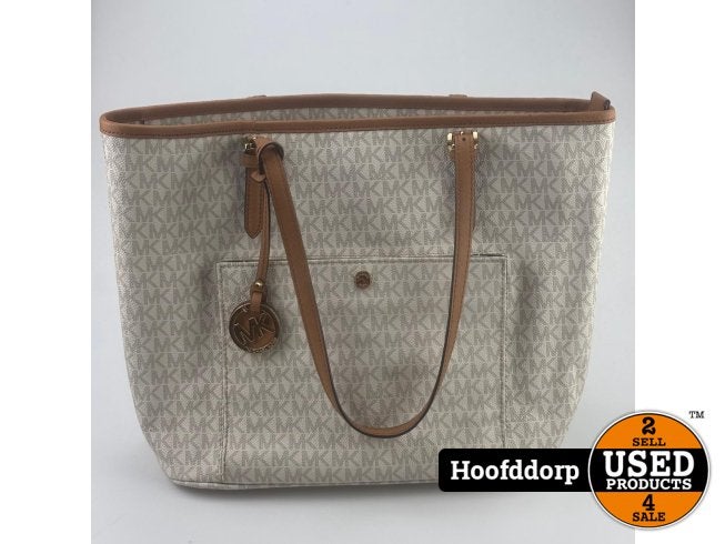 Michael Kors Jet Set Item Ew Tz Tote Vanilla/Acrn Dames Tas, Michael Kors, Zo goed als nieuw, Support@michaelkors.com, 11 West 42nd Street
New York, NY 10036
United States
