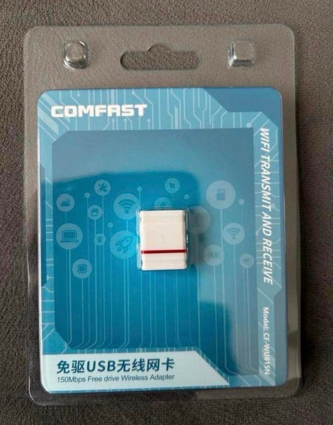COMFAST CF-WU815N USB Wifi Adapter 150Mbps, Computers en Software, WiFi-versterkers, Ophalen of Verzenden, Nieuw