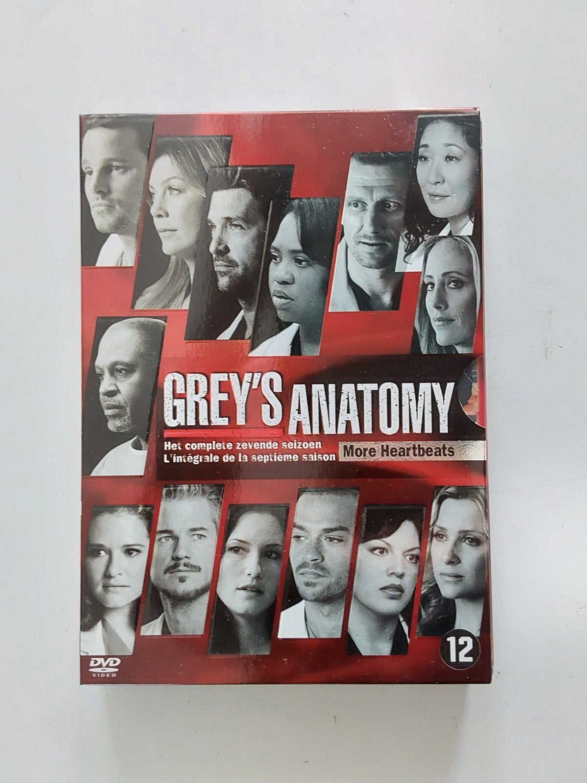 Grey ' s Anatomy Het Complete Zevende Seizoen 3 DVD - box, Cd's en Dvd's, Engels, Nederlands, Drama, Seizoen 7