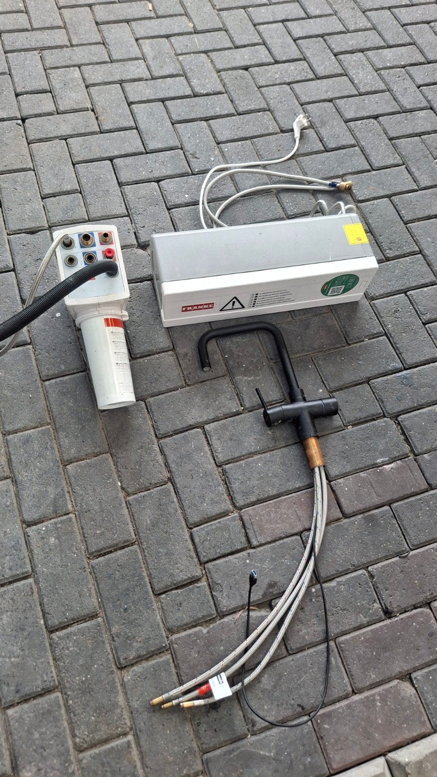 Franke kokendwaterkraan met boiler en filter, Gebruikt, Overige modellen, Overige typen, 10 kopjes of meer