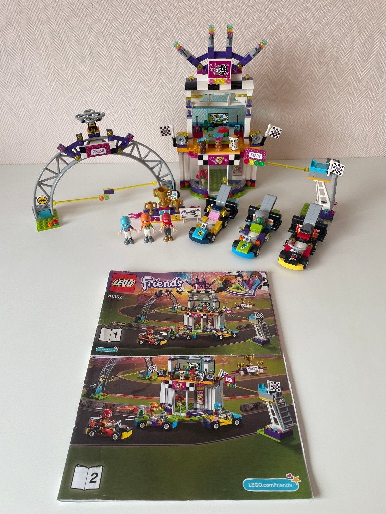 Lego Friends De grote racedag (41352), Lego, Friends, Ophalen of Verzenden, Zo goed als nieuw