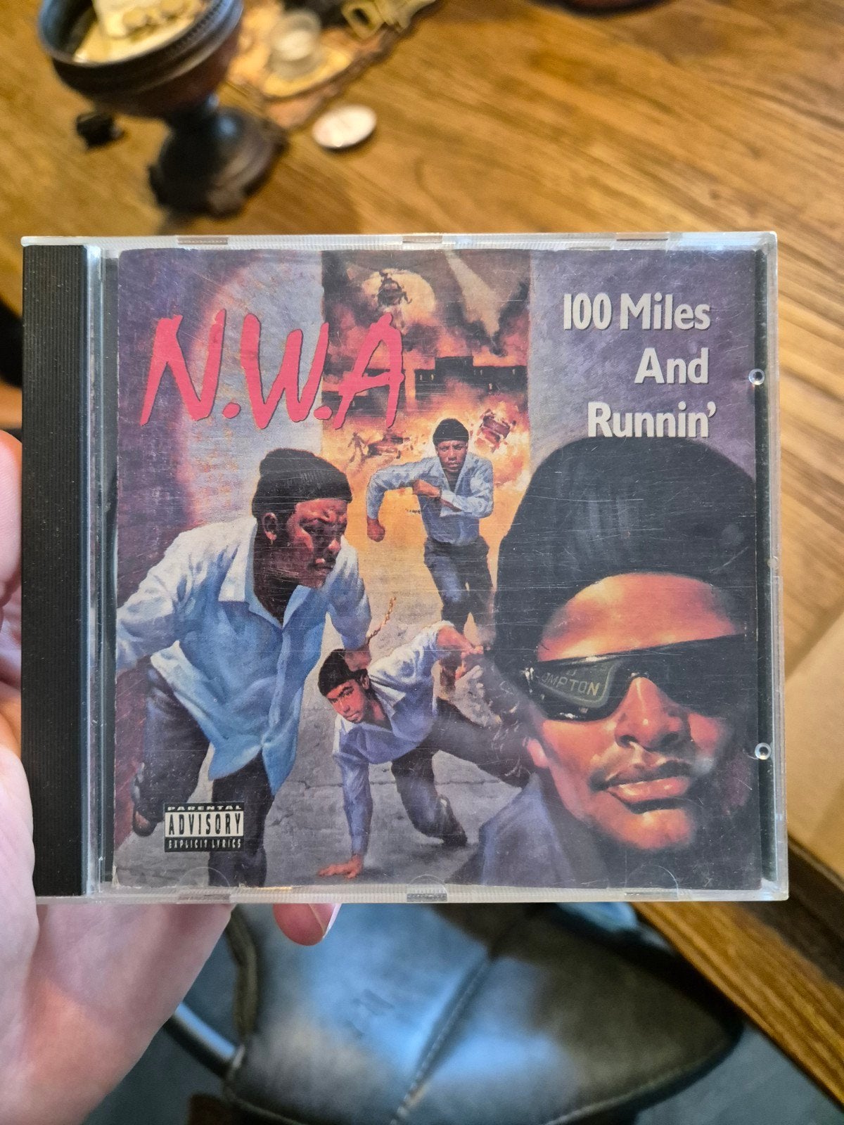 N.W.A. - 100 Miles And Runnin' CD (EP), Ophalen of Verzenden, Gebruikt, EP, Inclusief boekje