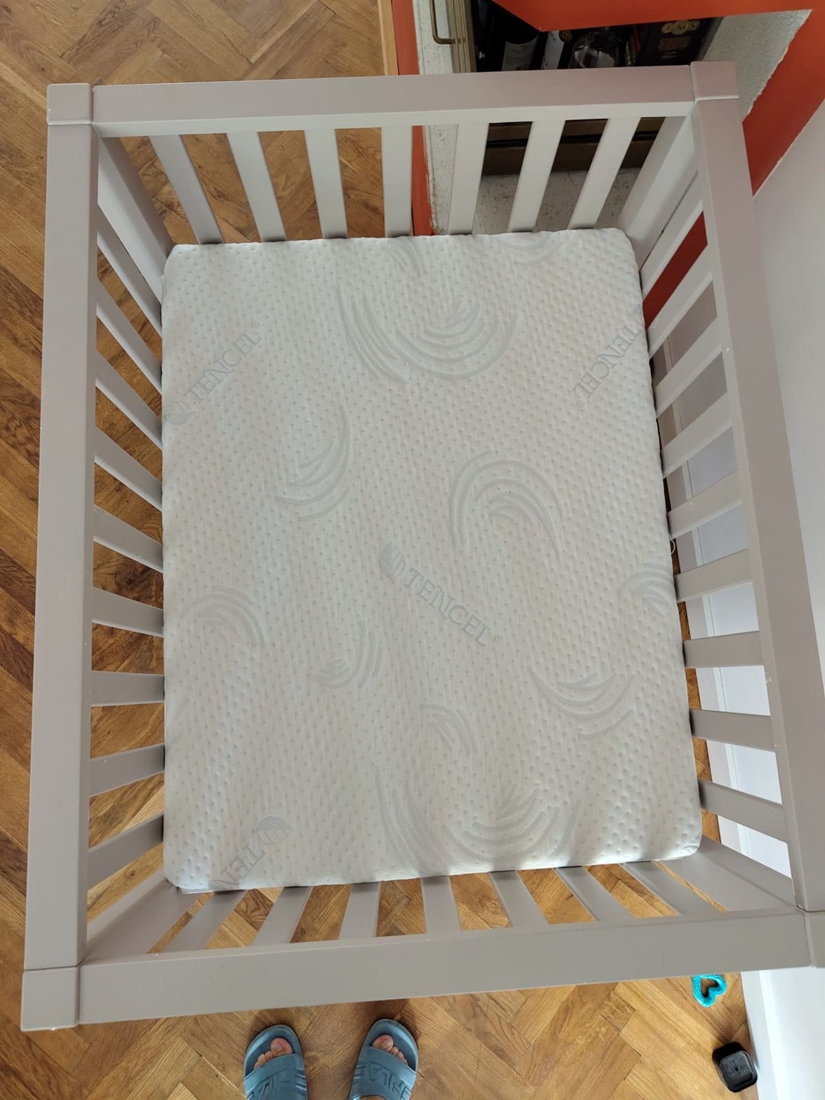 Zo goed als nieuw babymatras 94x72x5 cm, Ophalen of Verzenden, Zo goed als nieuw
