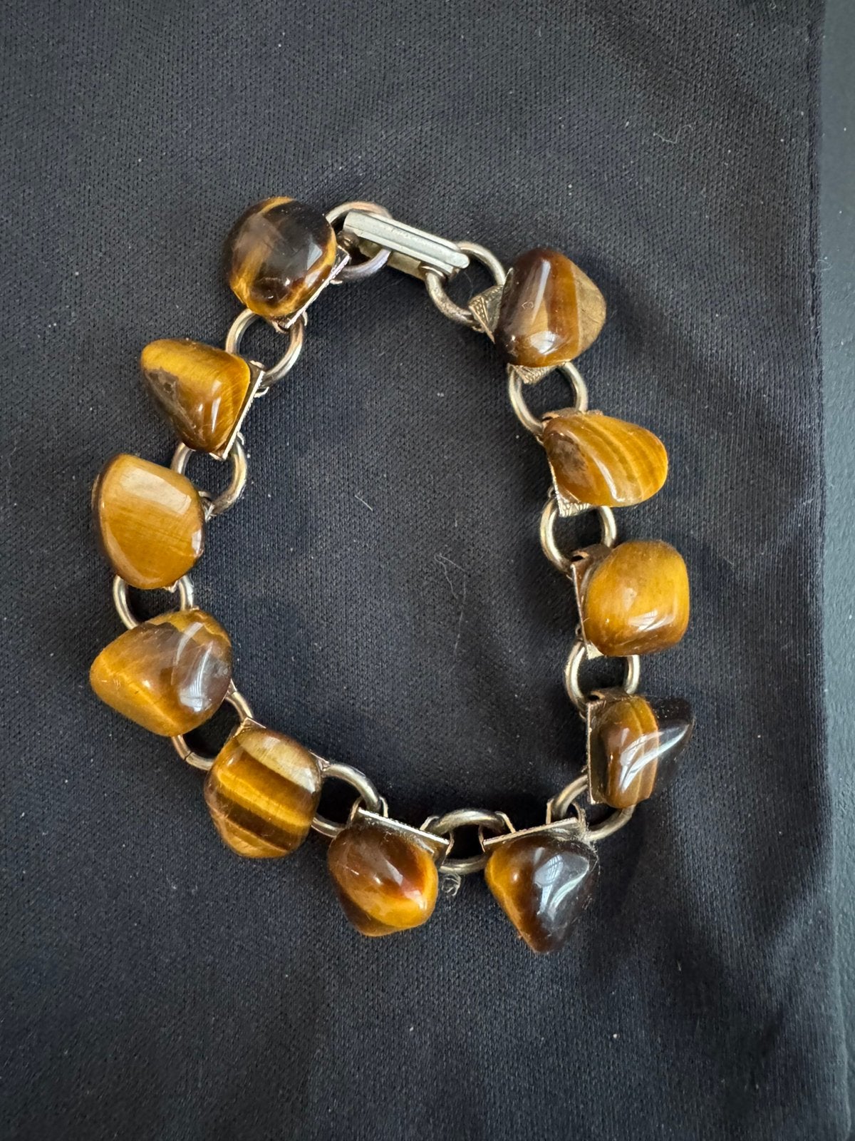 armband met kattenoogsteen, Ophalen, Zo goed als nieuw