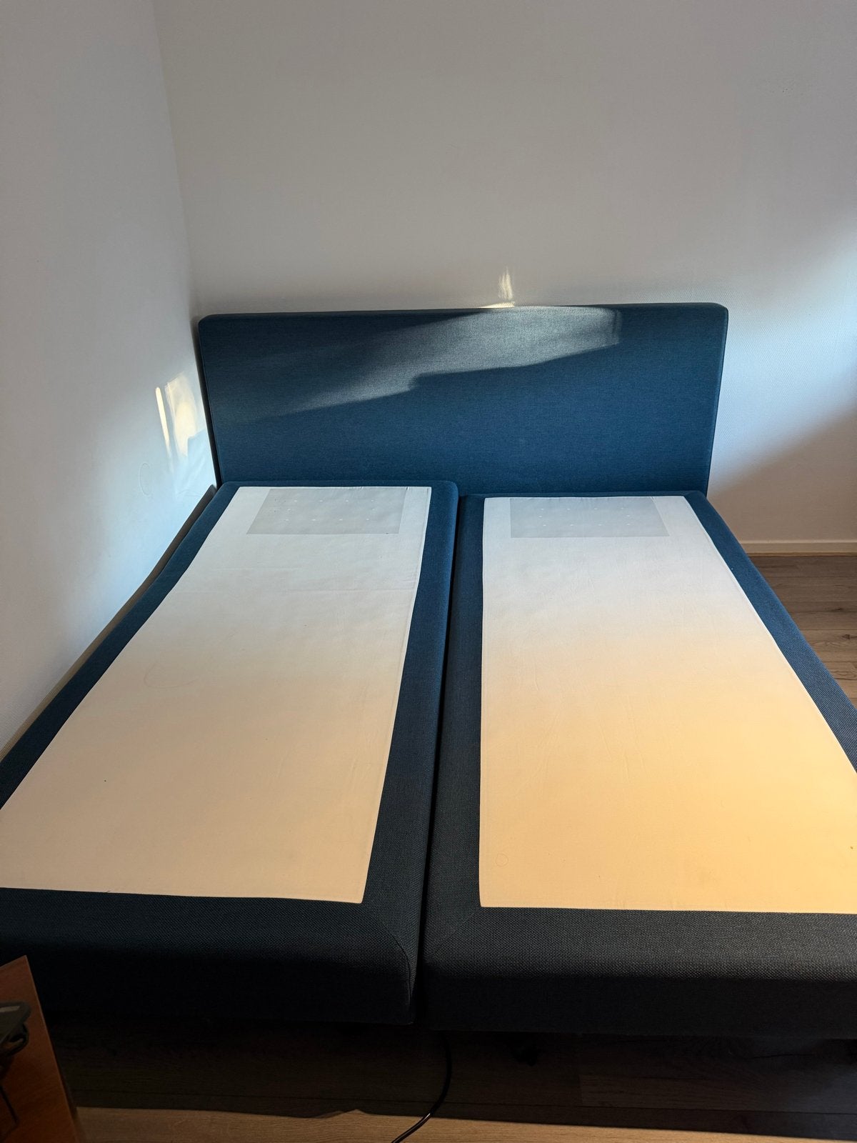 Pullman elektrisch bed - Tweepersoons - Ophalen in Lelystad, Ophalen, Blauw, Tweepersoons, 180 cm