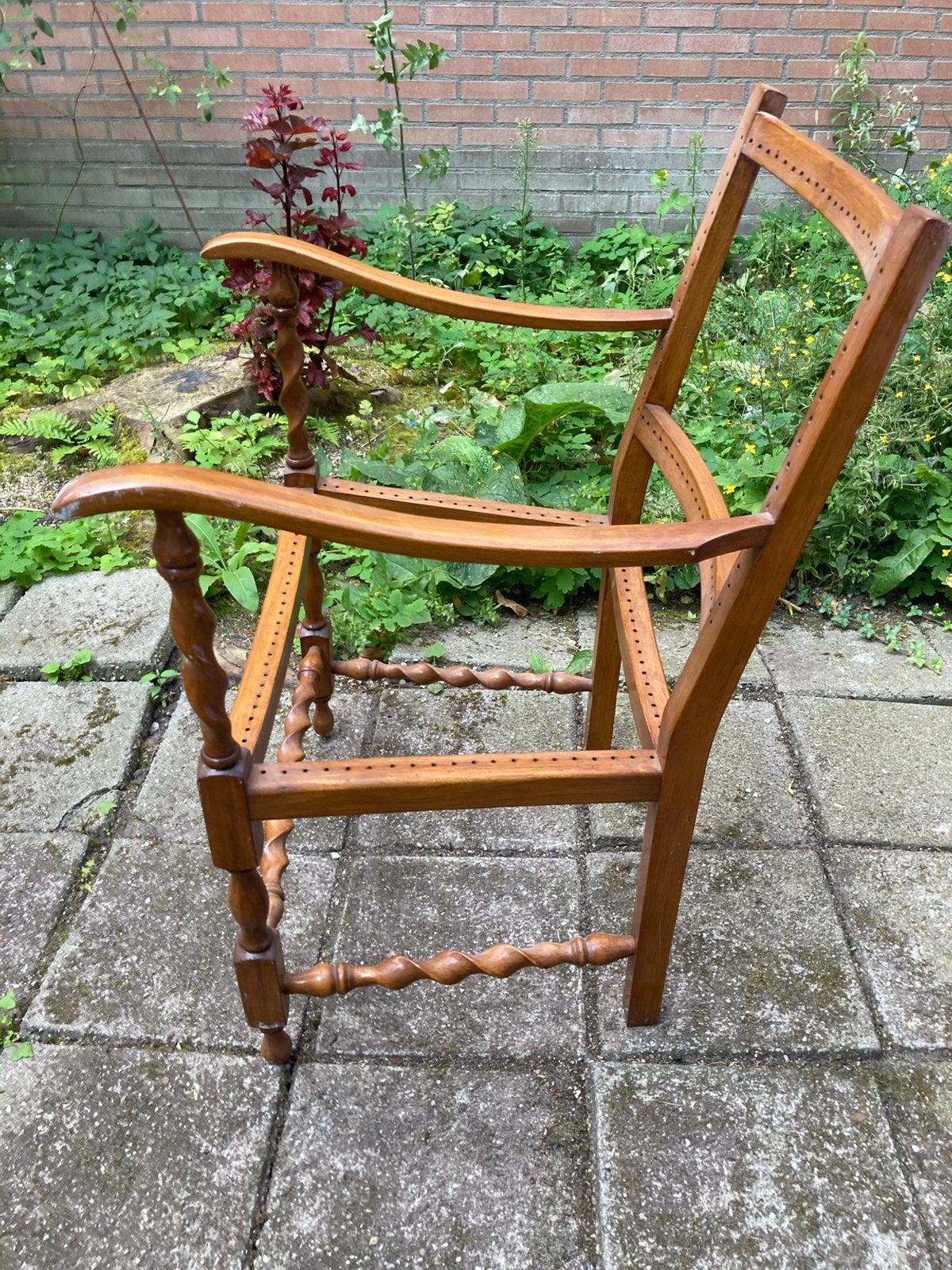 Stoel frame (hout), Antiek en Kunst, Ophalen