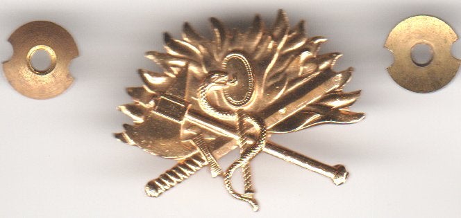 Slang-bijl-dolk/ dubbele schroef pin of militarium, Verzenden, Zo goed als nieuw