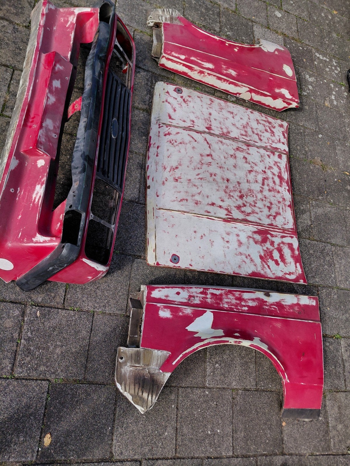 Escort mk2 rs 2000 voorzijde, Ophalen, Gebruikt, Ford, Motorkap
