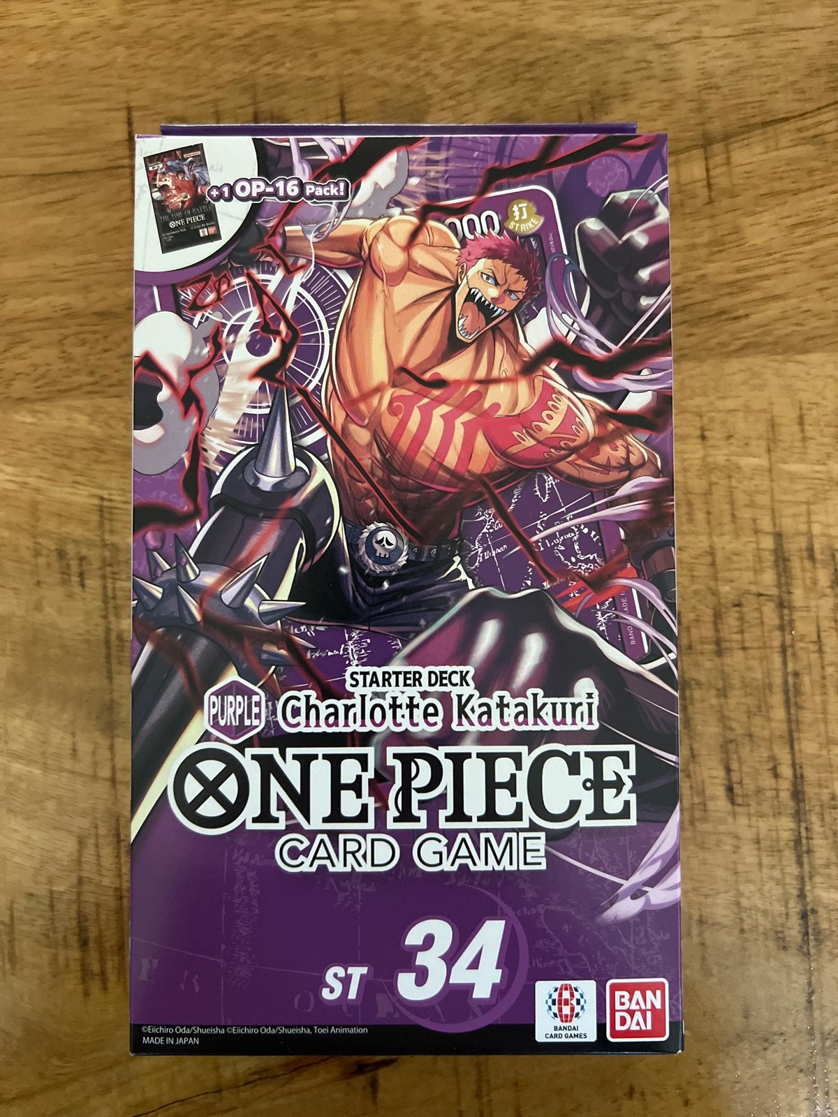One Piece Card Game Starter Deck ST-34 Charlotte Katakuri, Ophalen, Nieuw, Starterdeck