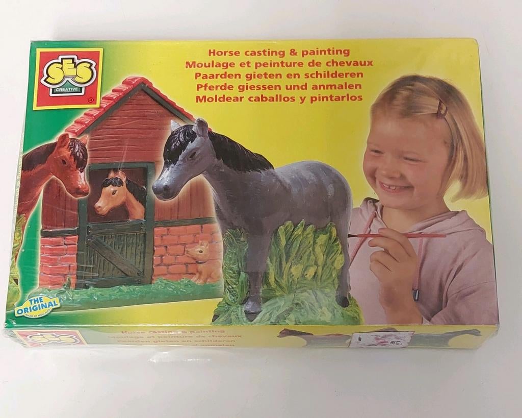 Paarden gieten en schilderen nieuw, Ophalen of Verzenden, Nieuw