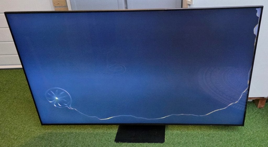 Samsung QE55QN90BAT 4K Smart TV 2022 Defect, Ophalen, 50 Hz, Samsung, 100 cm of meer