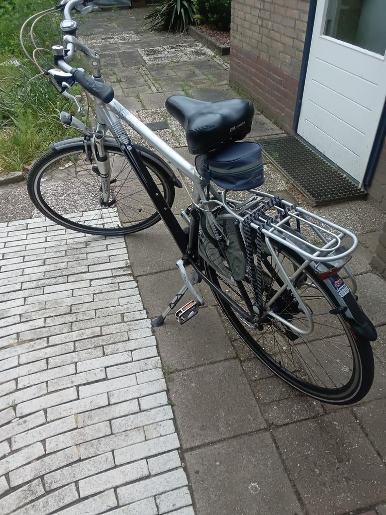 Sportieve Raleigh herenfiets met 3x7 versnellingen, Gebruikt, Vering, 15 tot 20 versnellingen, Ophalen