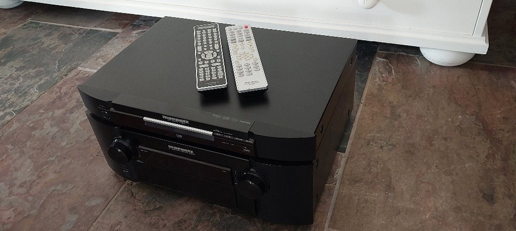 Marantz surround receiver + dvd/cd-player, Ophalen, Gebruikt, 60 tot 120 watt, Marantz