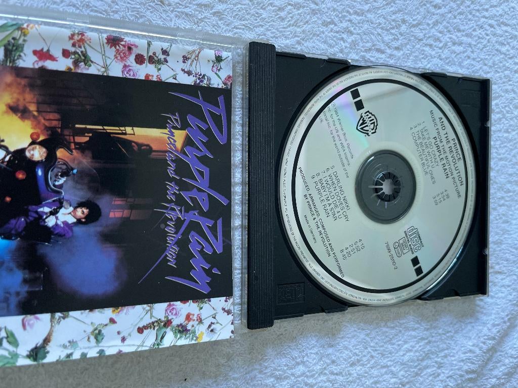 Prince Purple rain  cd, Ophalen of Verzenden, Zo goed als nieuw
