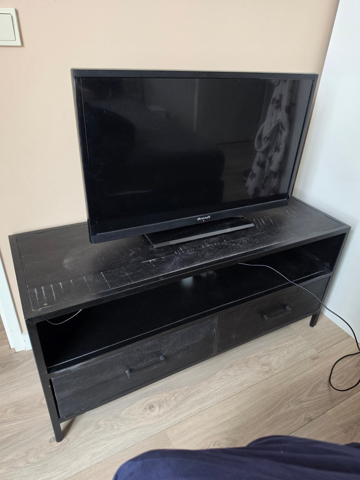 Tv meubel Axilon Goossens, Ophalen, Zo goed als nieuw, 25 tot 50 cm, Minder dan 100 cm