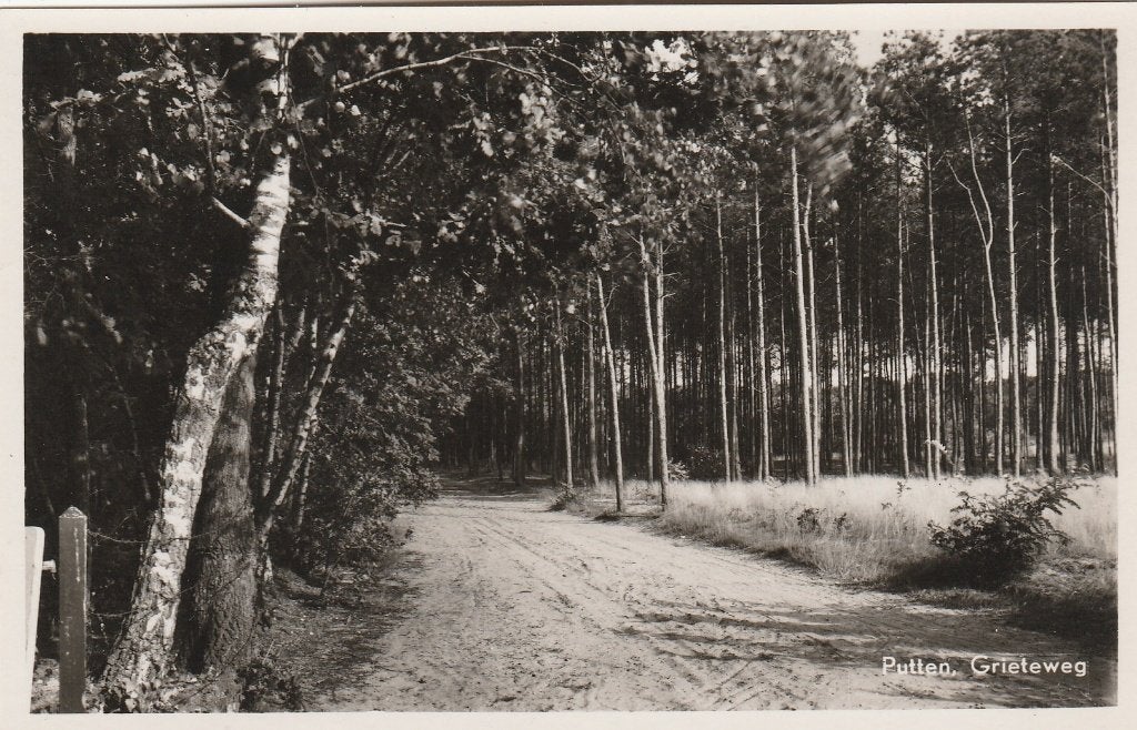 putten- grieteweg, Ophalen of Verzenden, 1940 tot 1960, Gelderland