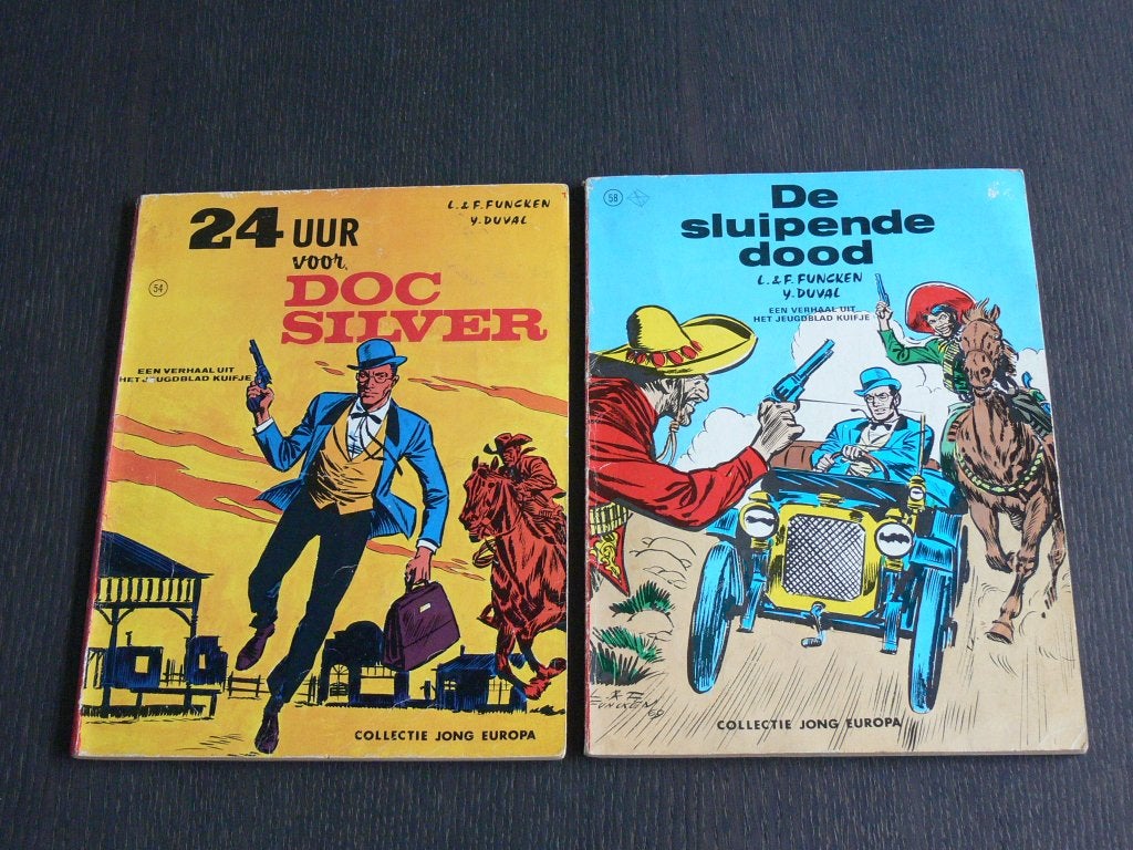Doc Silver - 5 delen, Boeken, Meerdere stripboeken, Ophalen of Verzenden, Gelezen