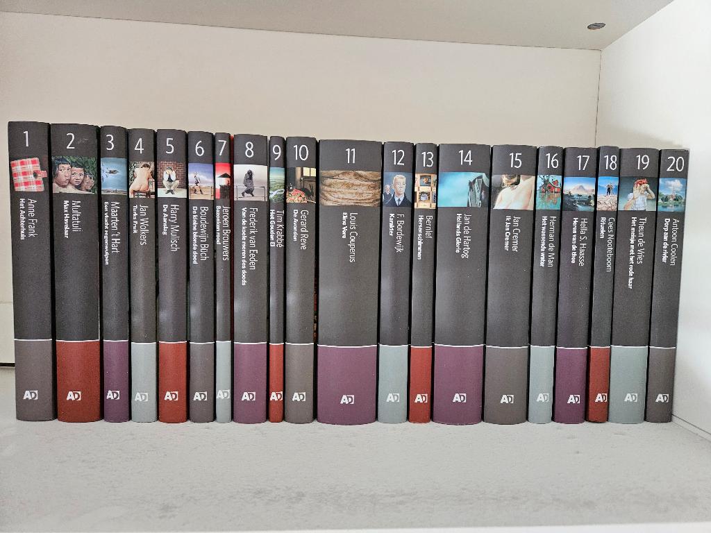20 AD boeken Nederlandse literatuur,Jan Cremer,Multatuli ea, Nieuw, Diverse auteurs, Ophalen of Verzenden, Nederland