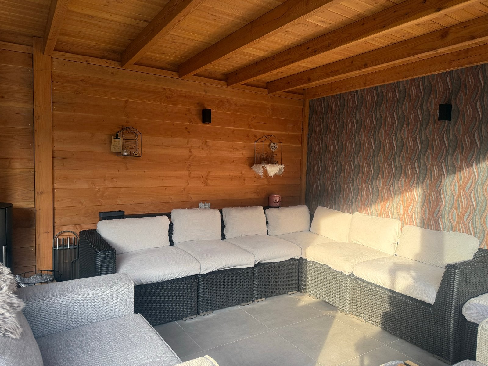 Modulaire Loungeset met Wasbare Hoezen, Tuin en Terras, Ophalen, Gebruikt, Meer dan 8 zitplaatsen, Loungeset