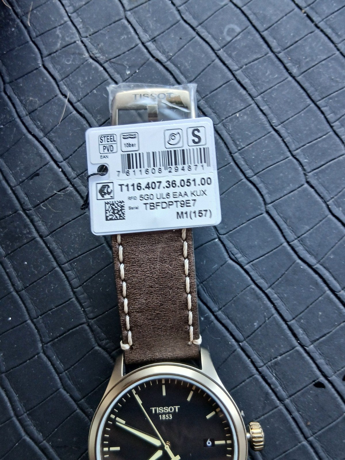 Tissot Swissmatic.en Mido.ocean star Autmaat.Nieuw in doos, Ophalen of Verzenden, Polshorloge, Leer, Overige merken
