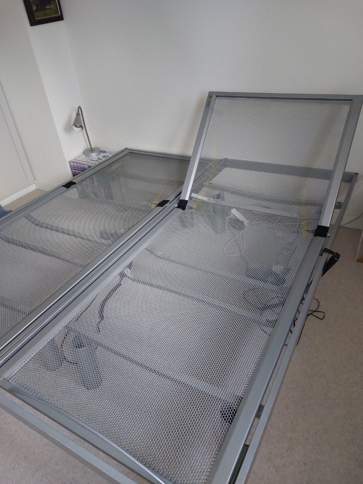 Kuperus bedbodem verstelbaar 200x80 cm, Ophalen, Verstelbaar, Tweepersoons, Zo goed als nieuw