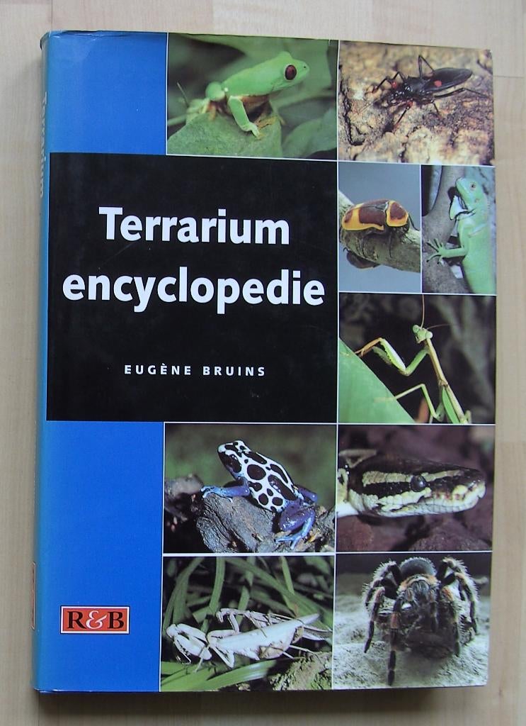 Terrarium encyclopedie  -  Eugène Bruins, Boeken, Ophalen of Verzenden, Zo goed als nieuw, Reptielen of Amfibieën, Eugene Bruins