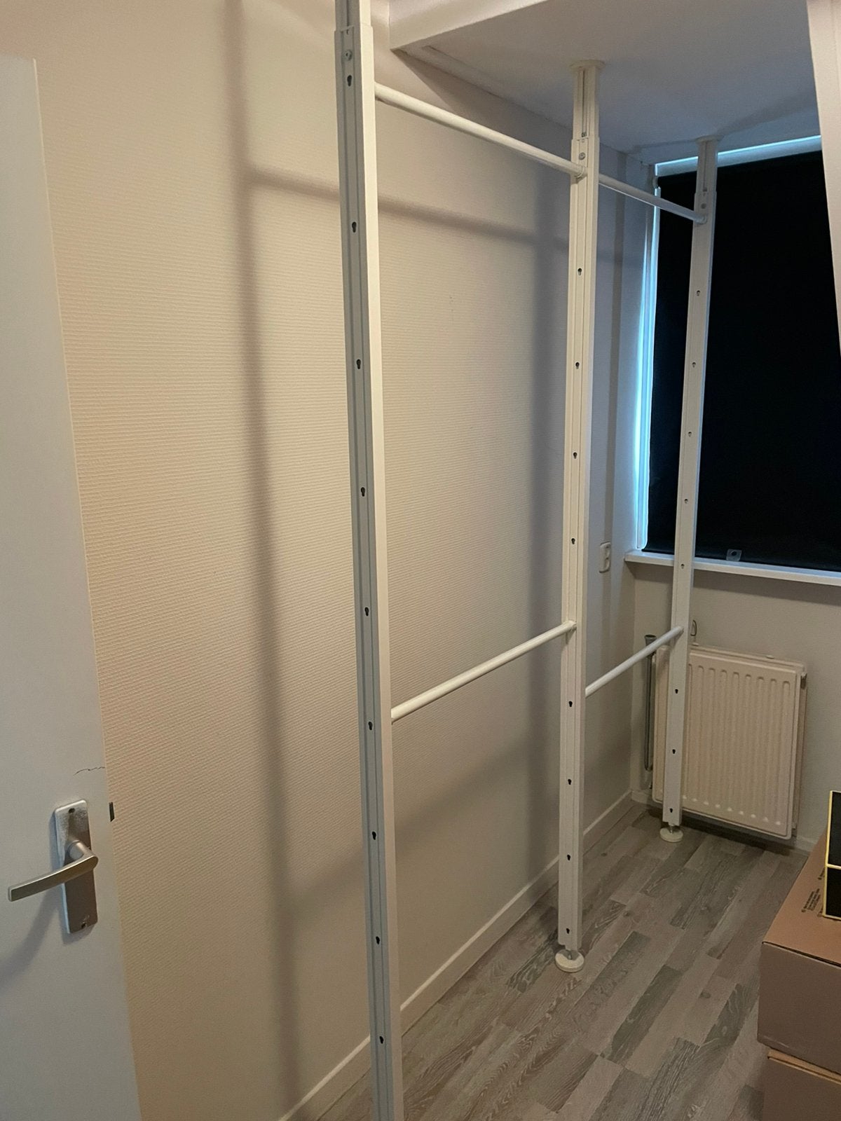 Openkledingkast ikea elvarli, Ophalen, Zo goed als nieuw