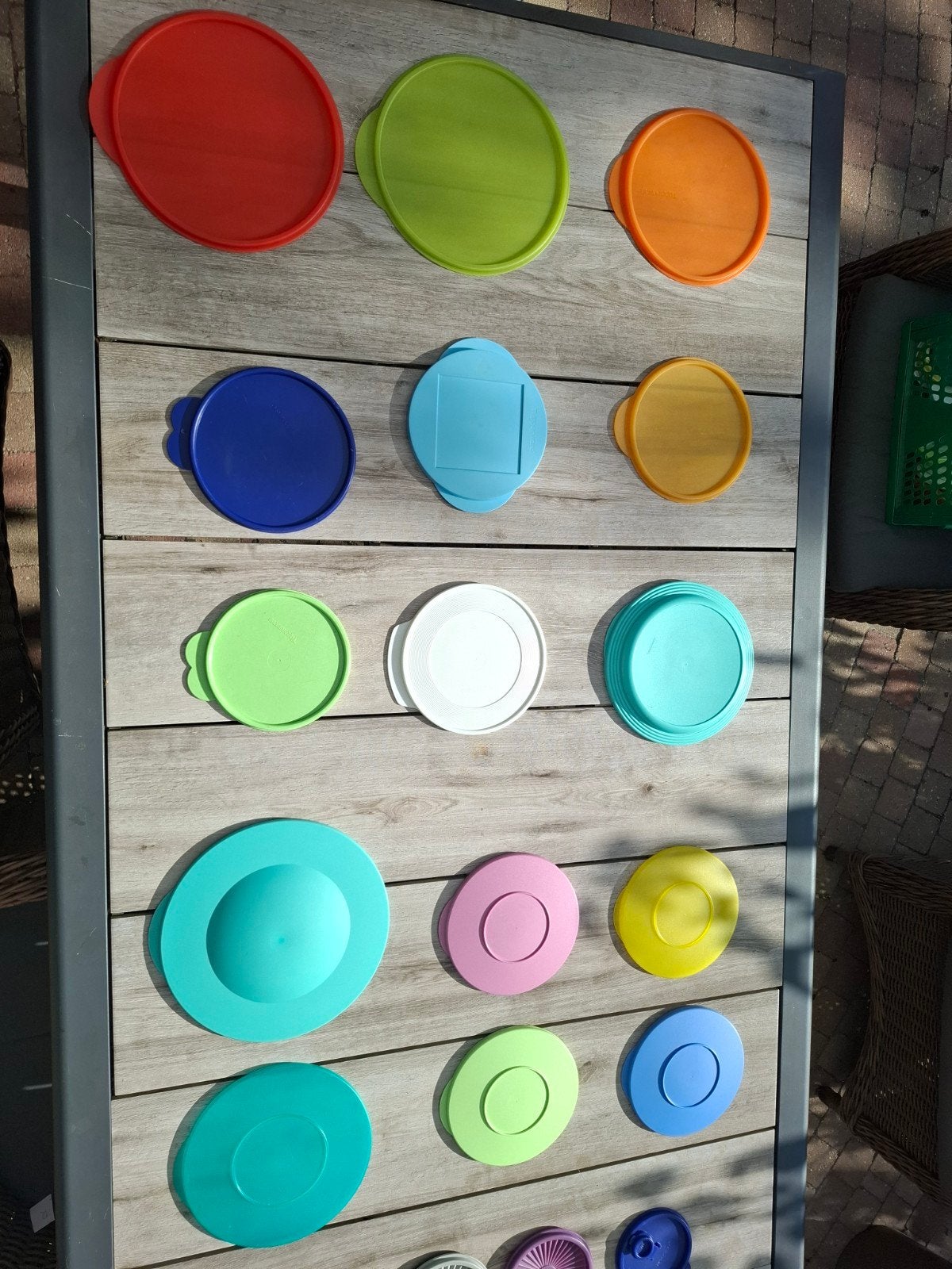 deksels van tupperware bakjes, Ophalen of Verzenden, Zo goed als nieuw, Overige typen