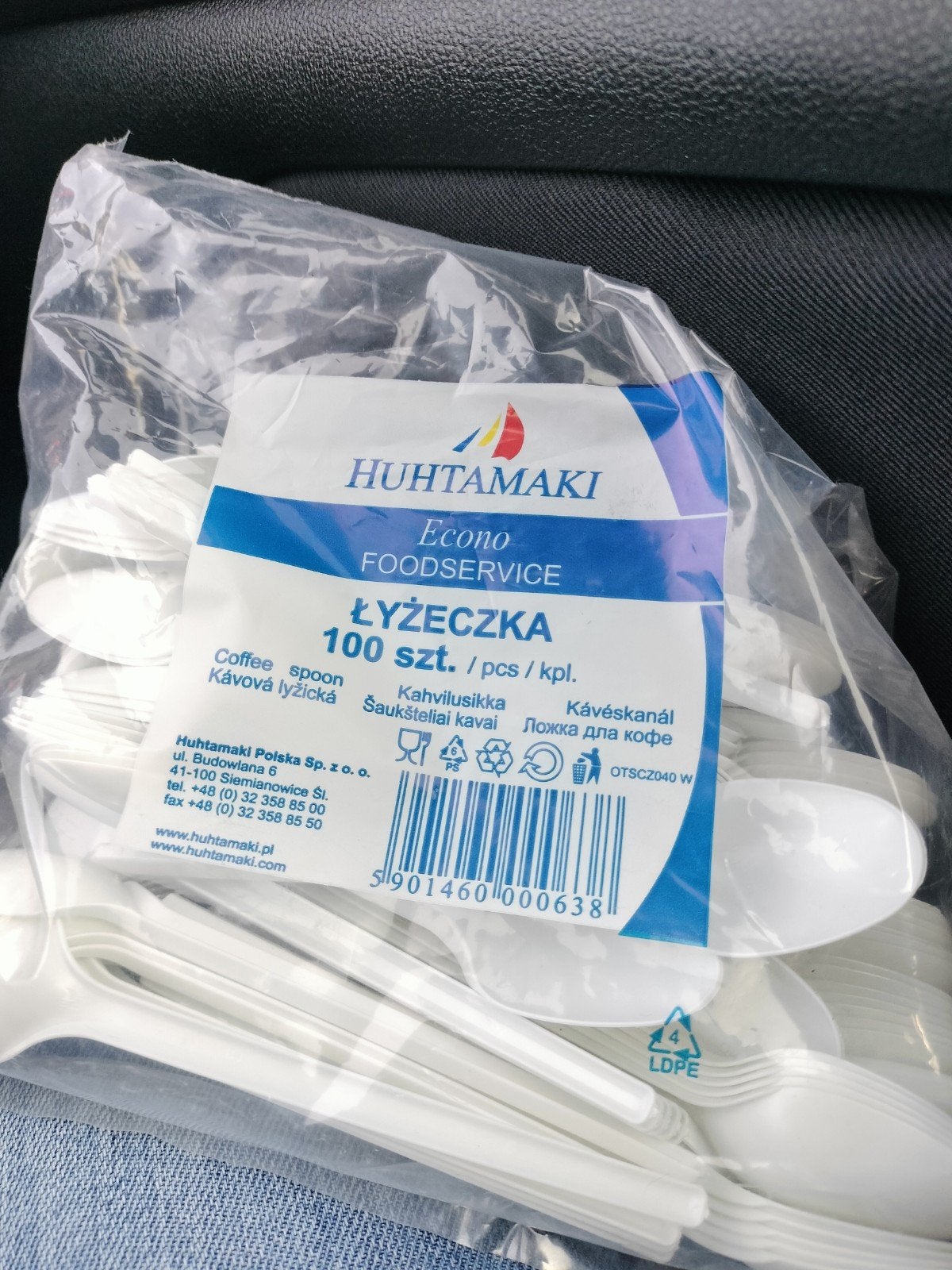 plastic koffie lepeltjes, Ophalen of Verzenden