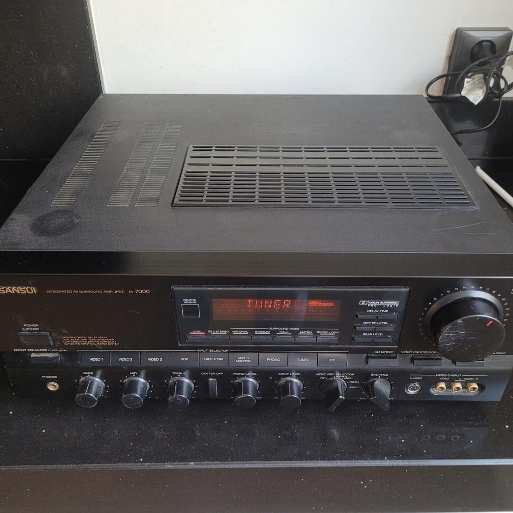 Sansui AV 7000 surround versterker vintage, Ophalen of Verzenden