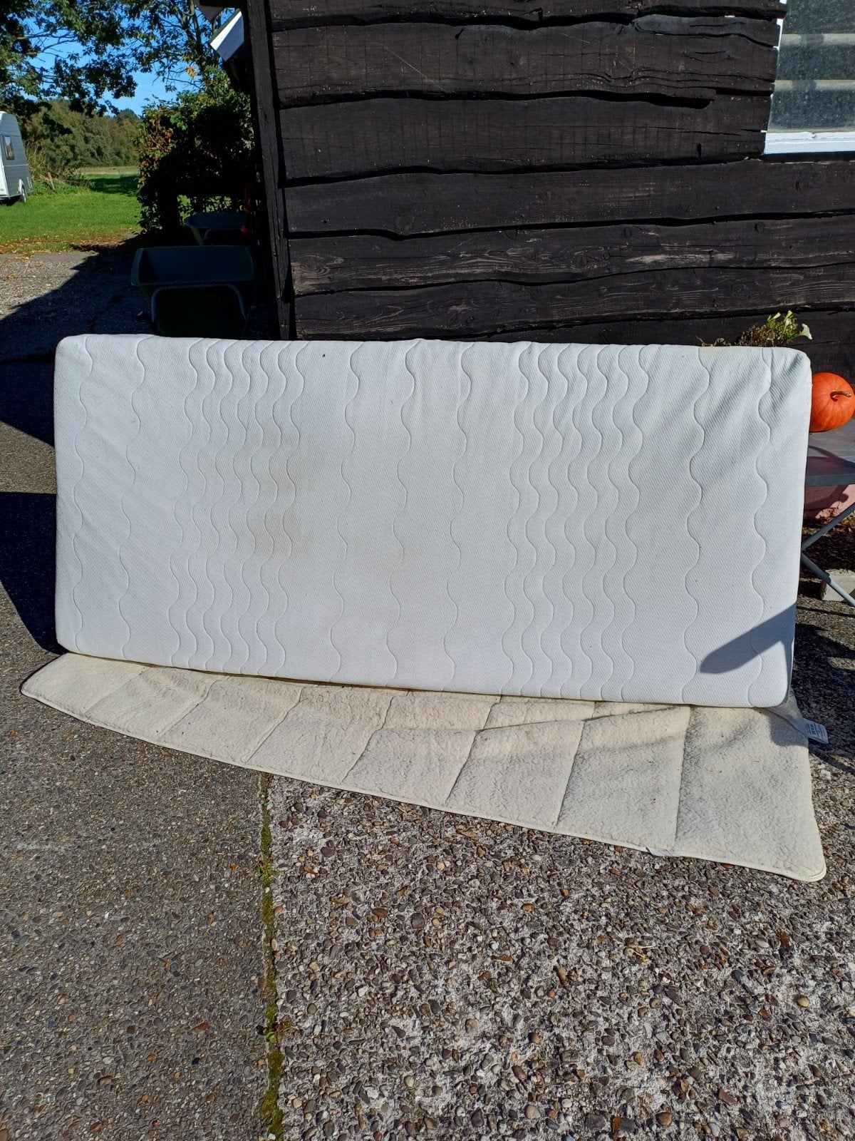 Keurig matras met binnenvering, afritsbare hoes, Gebruikt, 90 cm, Eenpersoons, Ophalen of Verzenden