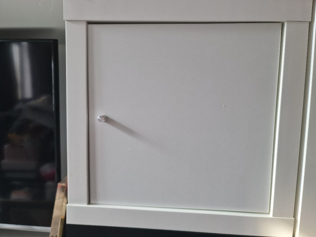 Ikea Kallax kast - met deur! opbergbox, Ophalen of Verzenden, Zo goed als nieuw