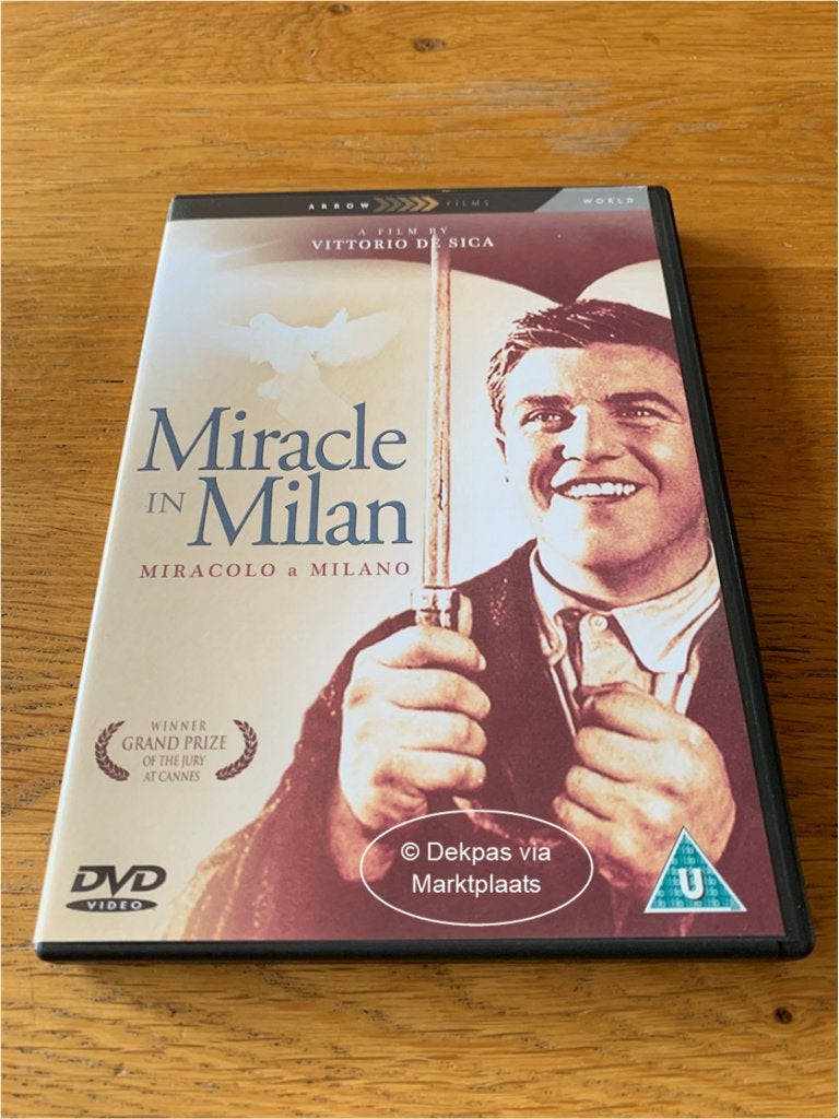 Dvd Miracle in Milan - N-NLO - R0, Gebruikt, Komedie, Engels, Italiaans