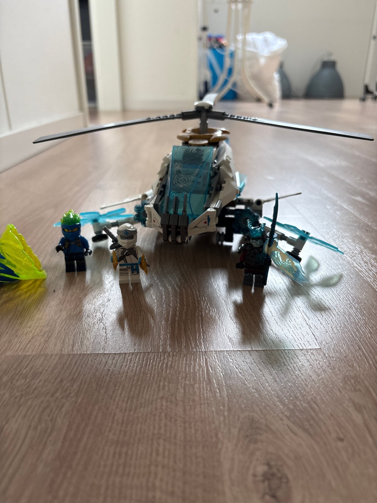 LEGO Ninjago 70673 ShuriCopter met minifiguren, Lego, Ophalen of Verzenden, Zo goed als nieuw, Compleet