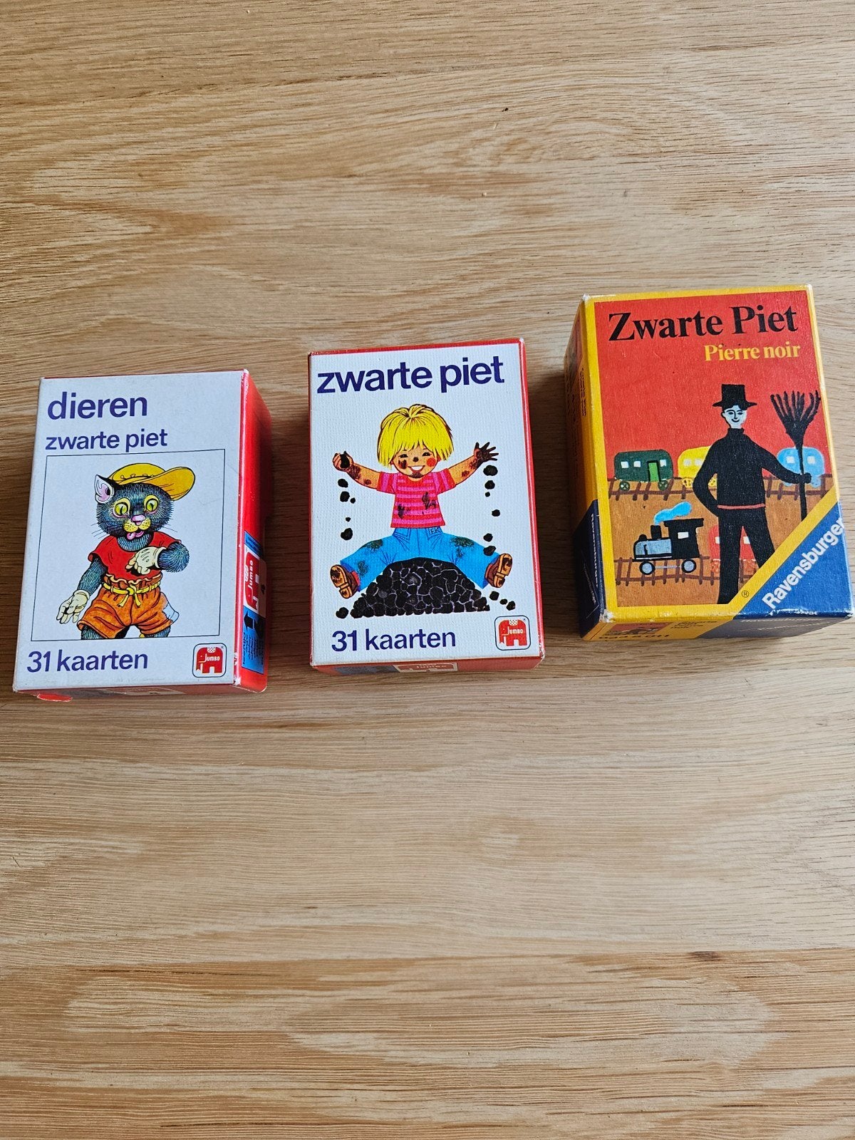 3 zwarte piet kwartetten, Verzamelen, Ophalen of Verzenden, Gebruikt, Kwartet(ten)