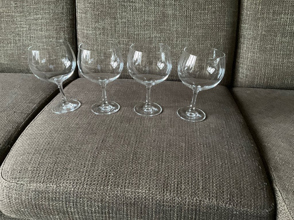4 Glazen Royal Leerdam, Ophalen of Verzenden, Zo goed als nieuw, Overige typen