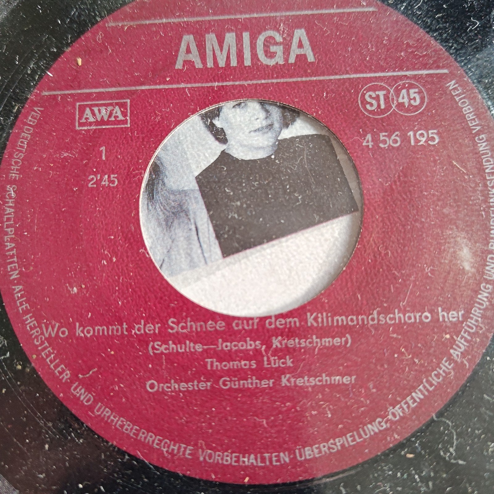 Thomas Lück - Wo kommt der Schnee auf dem Kilimandscharo her, Cd's en Dvd's, Ophalen of Verzenden, Gebruikt, 7 inch, EP